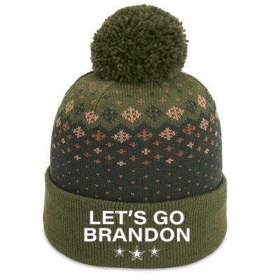 LetS Go Brandon Joe Biden Chant Impeach Biden The Baniff Cuffed Pom Beanie