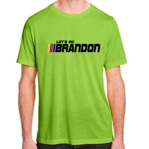 Let's Go Brandon Biden Chant Racing Fan Logo Adult ChromaSoft Performance T-Shirt