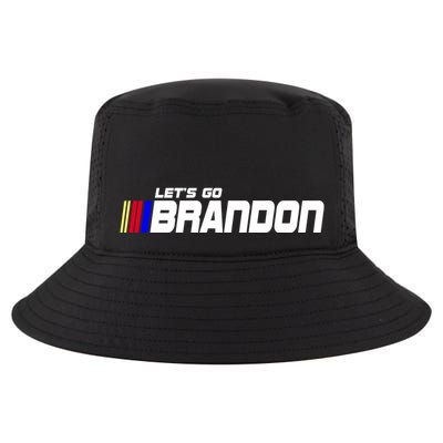Let's Go Brandon Biden Chant Racing Fan Logo Cool Comfort Performance Bucket Hat