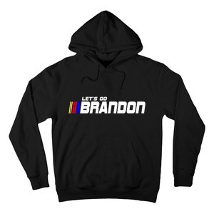 Let's Go Brandon Biden Chant Racing Fan Logo Hoodie