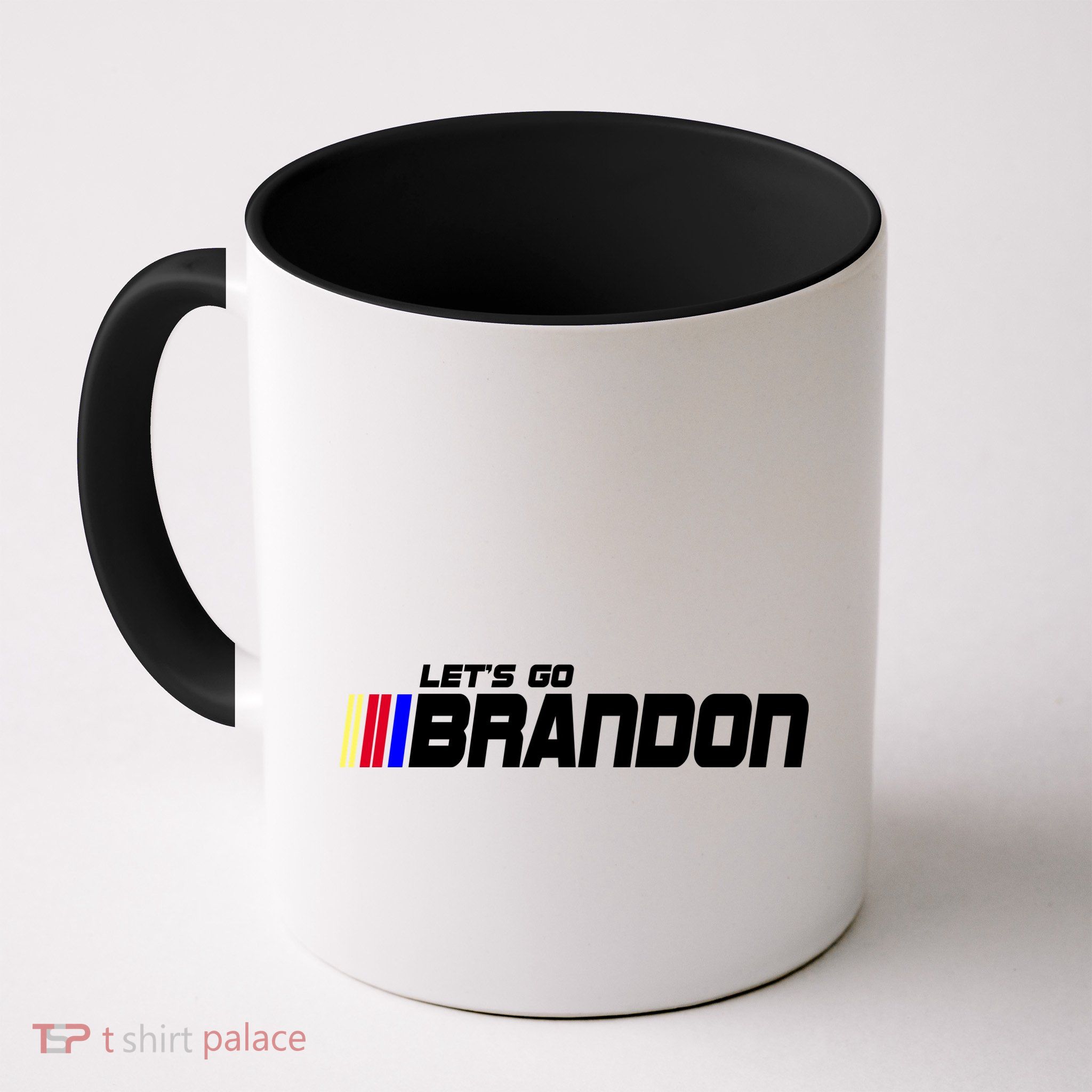 Let's Go Brandon Biden Chant Racing Fan Logo Mug