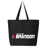 Let's Go Brandon Biden Chant Racing Fan Logo 25L Jumbo Tote