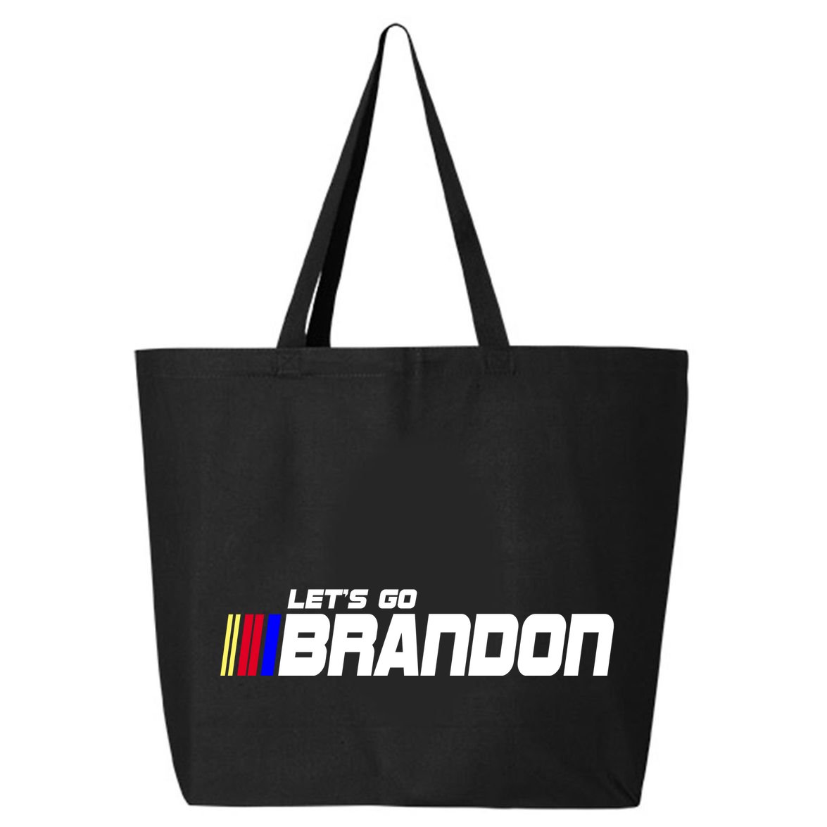 Let's Go Brandon Biden Chant Racing Fan Logo 25L Jumbo Tote