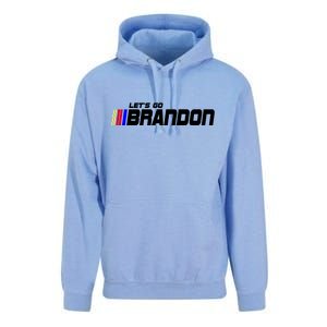 Let's Go Brandon Biden Chant Racing Fan Logo Unisex Surf Hoodie