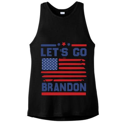 Let's Go Brandon Lets Go Brandon Ladies PosiCharge Tri-Blend Wicking Tank