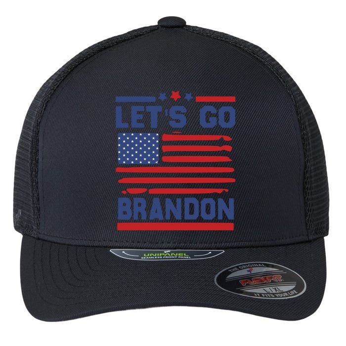 Let's Go Brandon Lets Go Brandon Flexfit Unipanel Trucker Cap