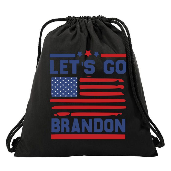 Let's Go Brandon Lets Go Brandon Drawstring Bag