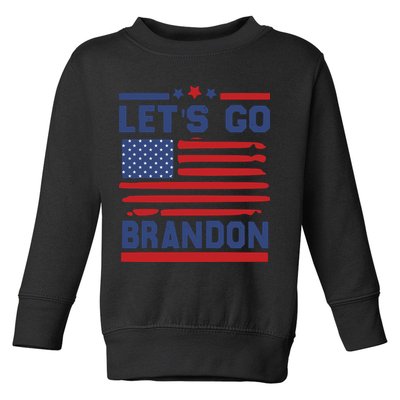 Let's Go Brandon Lets Go Brandon Toddler Sweatshirt