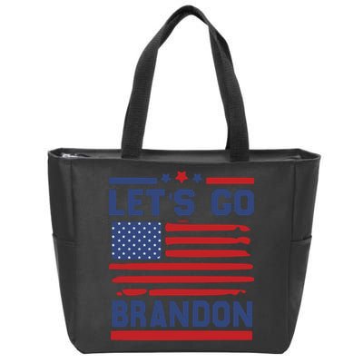 Let's Go Brandon Lets Go Brandon Zip Tote Bag