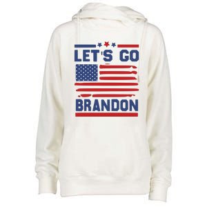 Let's Go Brandon Lets Go Brandon Womens Funnel Neck Pullover Hood