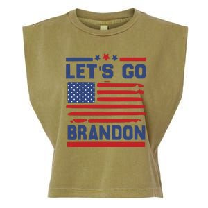 Let's Go Brandon Lets Go Brandon Garment-Dyed Women's Muscle Tee