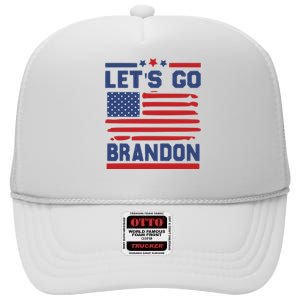 Let's Go Brandon Lets Go Brandon High Crown Mesh Back Trucker Hat