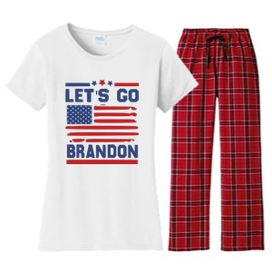 Let's Go Brandon Lets Go Brandon Women's Flannel Pajama Set