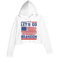 Let's Go Brandon Lets Go Brandon Crop Fleece Hoodie