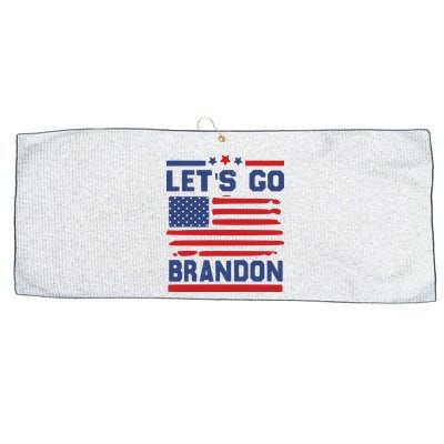 Let's Go Brandon Lets Go Brandon Large Microfiber Waffle Golf Towel