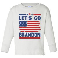 Let's Go Brandon Lets Go Brandon Toddler Long Sleeve Shirt