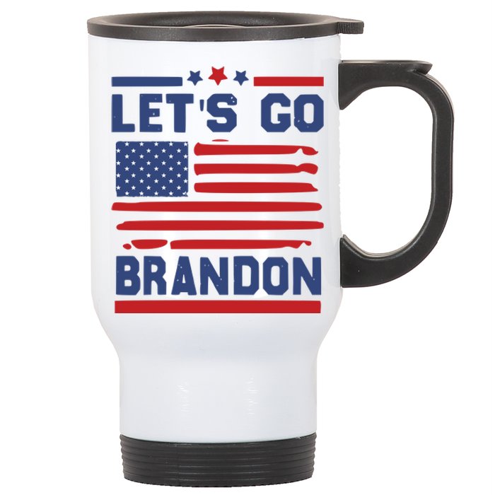 Let's Go Brandon Lets Go Brandon Stainless Steel Travel Mug