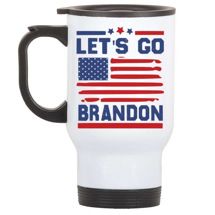 Let's Go Brandon Lets Go Brandon Stainless Steel Travel Mug