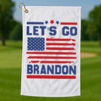 Let's Go Brandon Lets Go Brandon Golf Towel