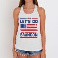 Let's Go Brandon Lets Go Brandon Women's Knotted Racerback Tank