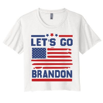 Let's Go Brandon Lets Go Brandon Crop Top