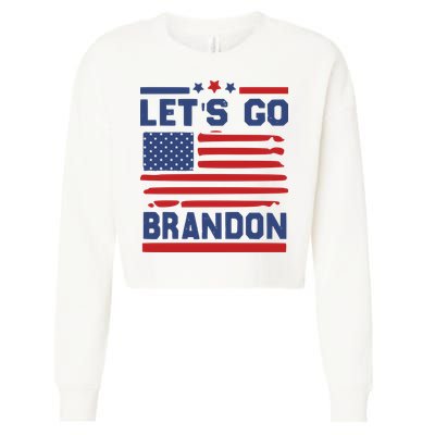 Let's Go Brandon Lets Go Brandon Cropped Pullover Crew