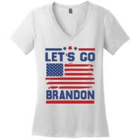 Let's Go Brandon Lets Go Brandon Women's V-Neck T-Shirt