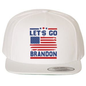 Let's Go Brandon Lets Go Brandon Wool Snapback Cap