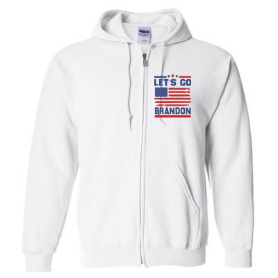 Let's Go Brandon Lets Go Brandon Full Zip Hoodie