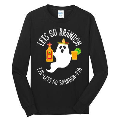 Lets Go Brandon LetS Go Brandon Halloween Thanksgiving Tall Long Sleeve T-Shirt