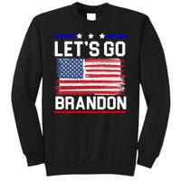 Let's Go Brandon Biden Chant American Flag Sweatshirt