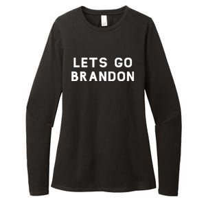 Lets Go Brandon! Womens CVC Long Sleeve Shirt