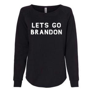 Lets Go Brandon! Womens California Wash Sweatshirt