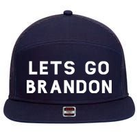 Lets Go Brandon! 7 Panel Mesh Trucker Snapback Hat