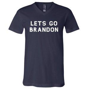 Lets Go Brandon! V-Neck T-Shirt