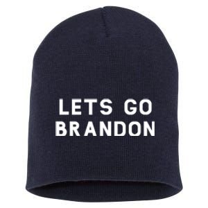 Lets Go Brandon! Short Acrylic Beanie