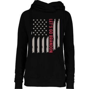 Let's Go Brandon Lets Go Brandon Lets Go Brandon Let's Go Brandon Womens Funnel Neck Pullover Hood