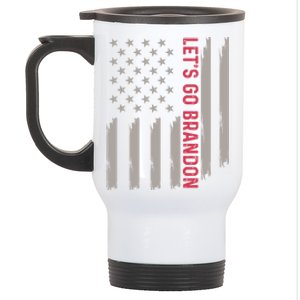 Let's Go Brandon Lets Go Brandon Lets Go Brandon Let's Go Brandon Stainless Steel Travel Mug