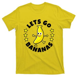 Lets Go Bananas | Funny Fruit Pun | Banana T-Shirt