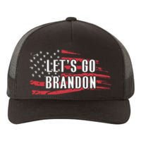 Lets Go Brandon LetS Go Brandon Usa Flag Yupoong Adult 5-Panel Trucker Hat