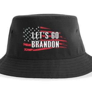 Lets Go Brandon LetS Go Brandon Usa Flag Sustainable Bucket Hat