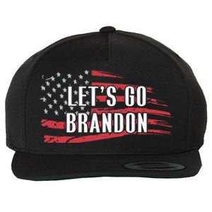 Lets Go Brandon LetS Go Brandon Usa Flag Wool Snapback Cap