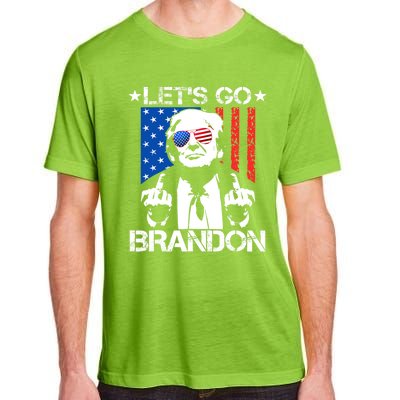 LetS Go Brandon Pro Trump 2024 Flag Anti Joe Biden Gift Adult ChromaSoft Performance T-Shirt