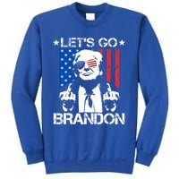 LetS Go Brandon Pro Trump 2024 Flag Anti Joe Biden Gift Sweatshirt