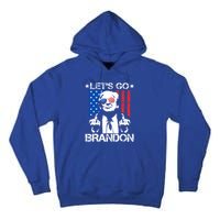 LetS Go Brandon Pro Trump 2024 Flag Anti Joe Biden Gift Tall Hoodie