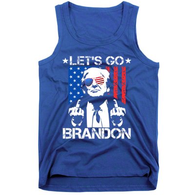 LetS Go Brandon Pro Trump 2024 Flag Anti Joe Biden Gift Tank Top