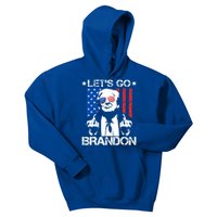 LetS Go Brandon Pro Trump 2024 Flag Anti Joe Biden Gift Kids Hoodie