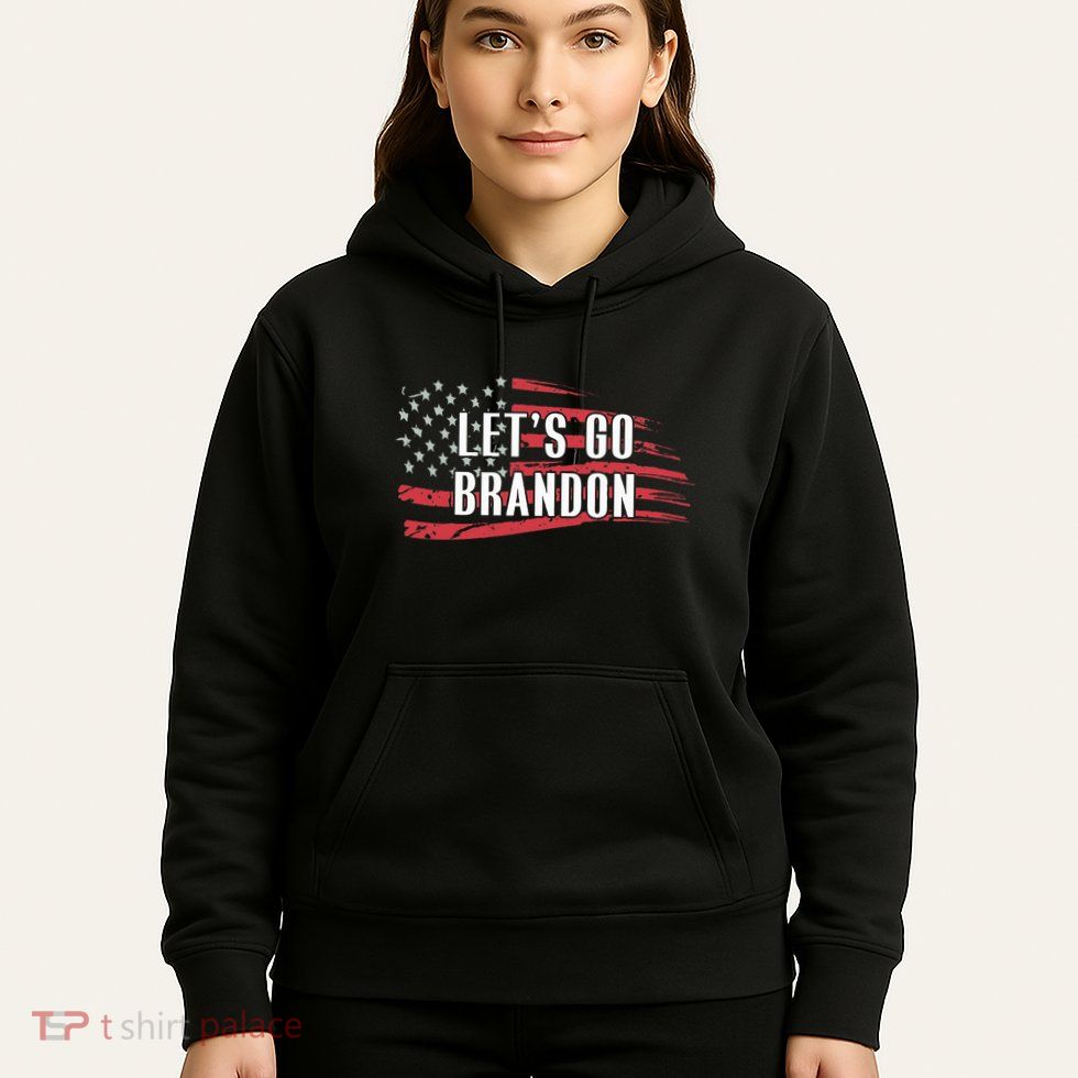 Lets Go Brandon LetS Go Brandon Usa Flag Hoodie