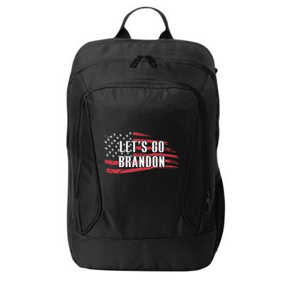 Lets Go Brandon LetS Go Brandon Usa Flag City Backpack