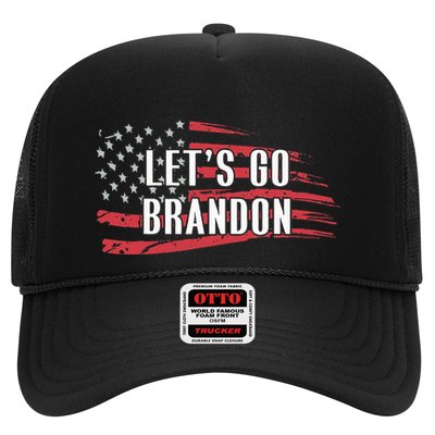 Lets Go Brandon LetS Go Brandon Usa Flag Trucker Hat